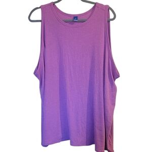 Old Navy Women's Mauve Tank Tee Size 4X
